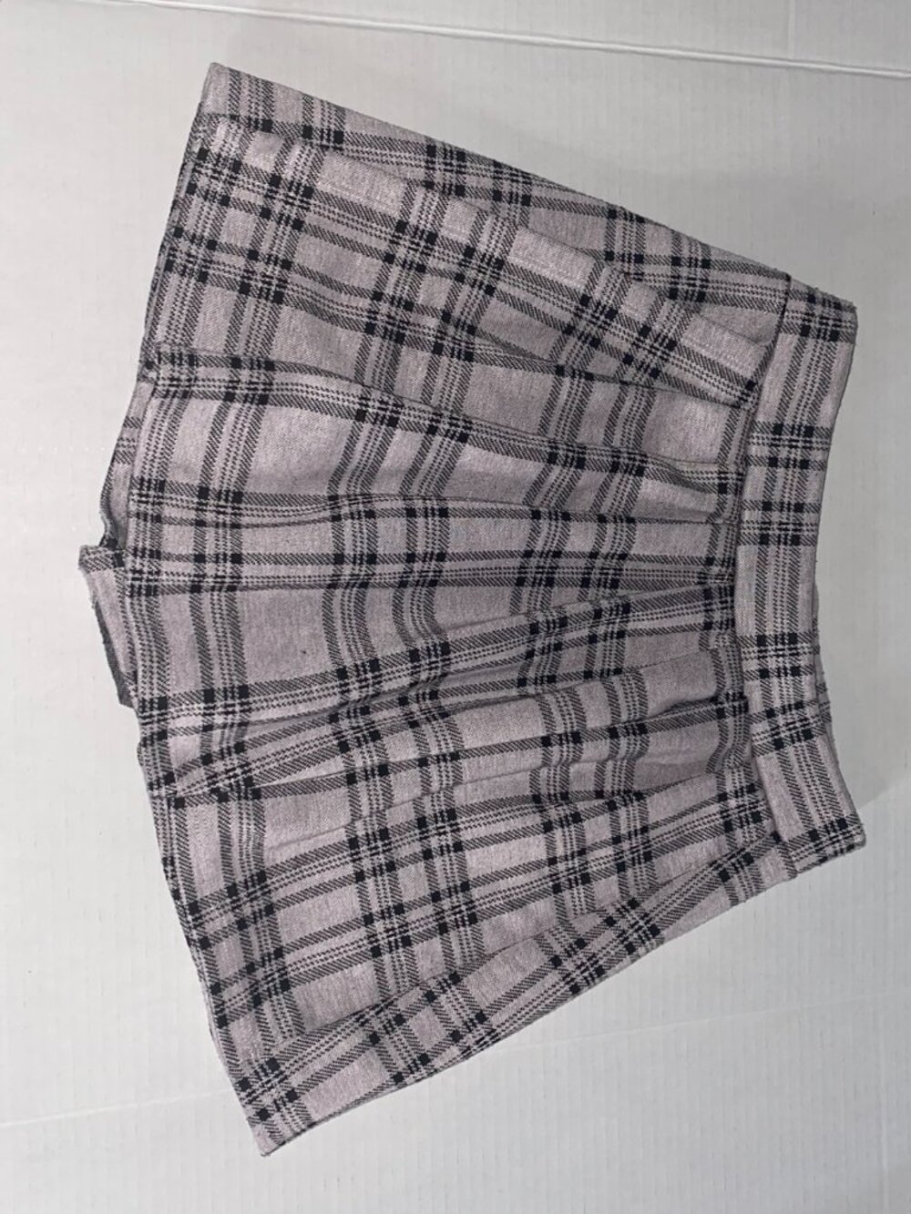 Plaid Mini Skort